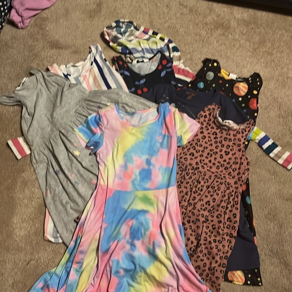 Lot of 8 Girls Dresses!